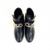 Valentino Grainy Leather Ankle Boots 